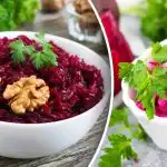 Dievišķo biešu salātu recepte pāris minūtēs Dievišķo biešu salātu recepte pāris minūtēs