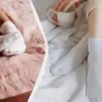 Pat baltums "nepaņēma" nomelnušās zeķes, bet šis produkts tās balināja